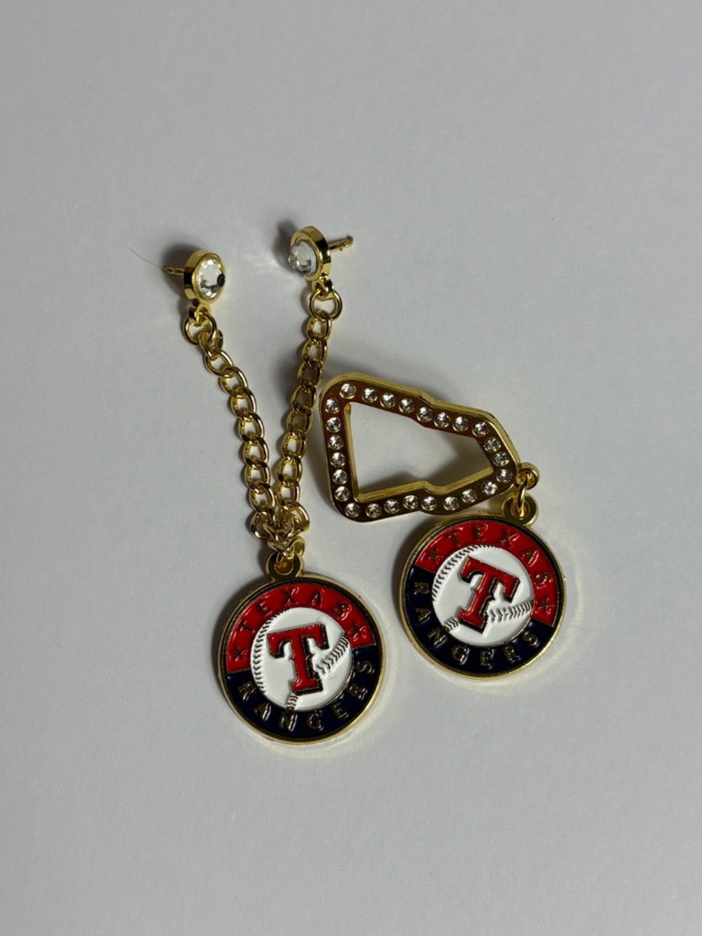2 New Era Texas Rangers Hat Pin Frame Chain Bundle Hat Pins Hats Gold Hatpin